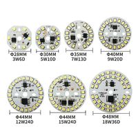 Shenzhen pcb design Service prototype led simple face DOB aluminium pcb circuit imprimé 35mm 7W 40mm 9W Led ampoules lumière pcb conseils