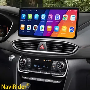 12.3 pouces Android 13 IPS écran pour HYUNDAI Santa Fe 2019 2020 2021 CarPlay Navigation autoradio multimédia lecteur vidéo stéréo