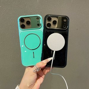 <span class=keywords><strong>Funda</strong></span> Magnética con Soporte para Lente de Cámara y Brillo para <span class=keywords><strong>iPhone</strong></span> 17 16 15 14 Pro Max, Envío Rápido a Sudamérica - Product Image 5