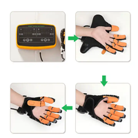 Gants robotisés de rééducation électrique, dispositif d'entraînement des doigts et de la main facile à utiliser pour les patients victimes d'AVC et d'hémiplégie
