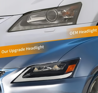 Phares avant à LED 3 yeux de spécification américaine, ensemble de phares avant modifiés L&R, remplacement automobile pour Lexus GS 2012-2015