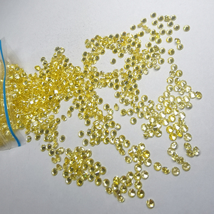 1000 cái/túi cận chiến Kích thước nhỏ màu Cubic zirconia đá sao cắt tròn rực rỡ cắt lỏng CZ - Product Image 2