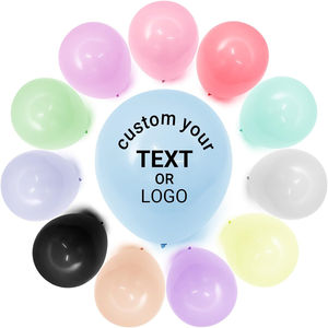 Personalizzato 10/12/18 pollici palloncini in lattice stampa Logo personalizzato per festa di compleanno Advertising Custom forniture per feste decorazioni - Product Image 3