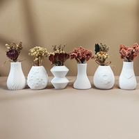 Quanmingxiang Raysin Mini Ensemble de Vases de Table en Céramique Style Bohème Mat Transfrontalier