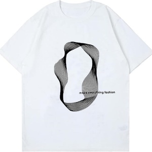 T-shirt ample et créatif à imprimé graffiti, manches courtes, respirant, anti-plis, col rond, style décontracté d'été, streetwear Y2K pour rappeurs - Product Image 2
