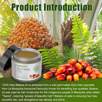 Vente en gros d'huile de Batana biologique naturelle pure pour la croissance des cheveux, prévention de la perte de cheveux, racines de cheveux fortes, masque au beurre de Batana, ensemble original