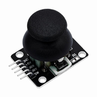 1~2PCS Dual-axis XY Joystick Module KY-023, PS2 Game Controller Sensor with Analog Output, High Precision XY-axis Joystick