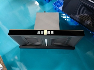 China Factory Best Price Venta caliente 900mm T Shape Chimney Cooker Hood con Auto Clean Range Hood para el mercado indio - Product Image 4