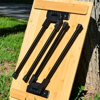 Accessoires de pieds de table réglables et détachables, pièces de pieds de meubles en plastique nylon pour table de camping-car IGT, connecteurs pour table