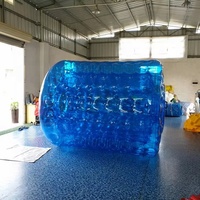 Rouleau à eau gonflable en PVC ou TPU de taille personnalisée Roue à eau pour hamster humain à vendre