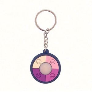 Outdoor Ultraviolet Rays Sensor Indicator Detector Color Changing Keychain - Product Image 2
