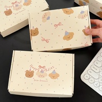 Vente en gros de boîtes en papier kraft pliables pour boulangerie, sushis, emballages alimentaires, avec impression personnalisée en couleur, style avion