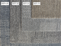 Tuile de moquette réversible ignifuge écologique 50x50 Carreau de moquette de sol de bureau commercial en nylon rembourré PE