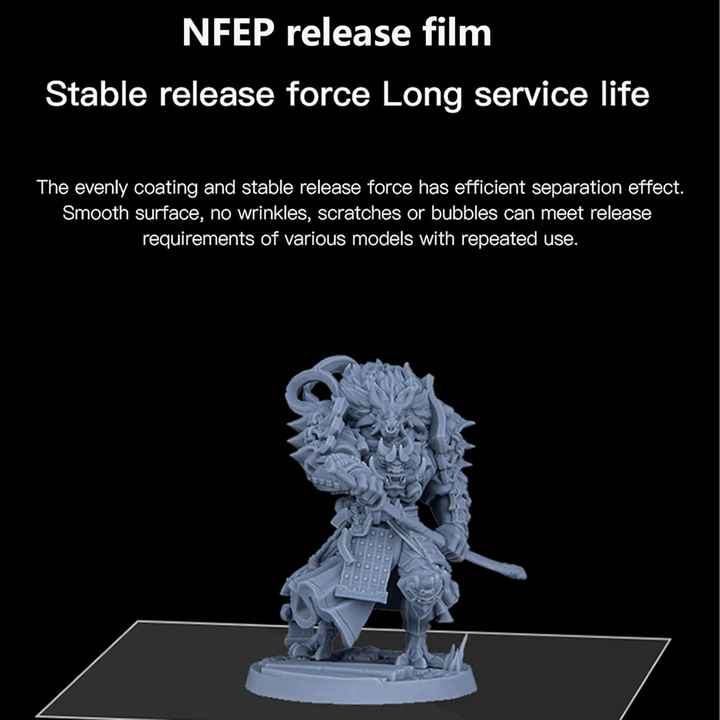 Film NFEP Antinsky 280 X 450 Mm - Compatible Phrozen Sonic Mega 8K, Anycubic M3 MAX Et Imprimantes 3D Résine