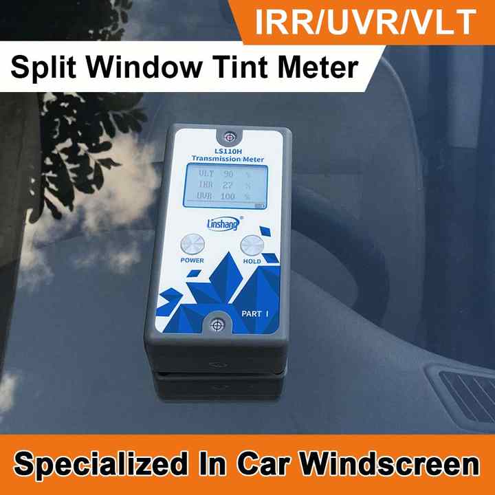 Advanced Tint Tester Magnetic LS110H 1400nm Portable Window Tint Solar Film Tester for Premium Film