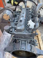 Ensemble complet de moteur diesel Isuzu 6bg1t 4jb1t 6bd1 4hk1 pour excavatrice
