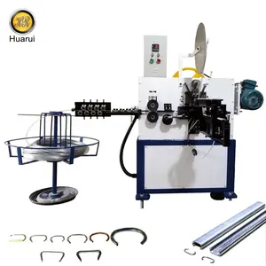 Nail Manufacturing Machine Professinal Manufacturer Hot Melt Tapes Hog Ring / C Shape Nails Making Machine