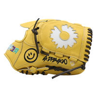 Gant de baseball pour lanceur en cuir Kip, design créatif, OEM ODM, broderie personnalisée, vente en gros