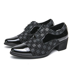 New British Casual Luxury Handcrafted Men's Oxford Leather <b>Waterproof</b> Evergreen Formal <b>Slip</b>-<b>On</b> <b>Shoes</b> Wedding Office Professional - Product Image 5