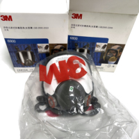 Masque respiratoire complet réutilisable 3M 6800 taille moyenne pour protéger votre personnel de travail des contaminants atmosphériques