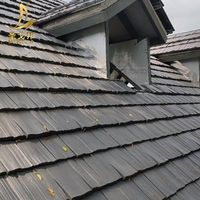 États-Unis Canada Aspect riche en bois naturel Tuiles résidentielles sans entretien Bardeaux de cèdre résistant aux UV
