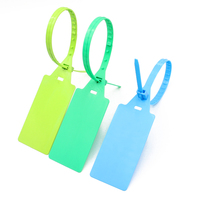 MA-PS6035 Scellés en plastique à serrage progressif de haute qualité, scellés de sécurité jetables en plastique