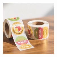 Autocollant d'étiquette étanche bon marché pour étiquettes d'emballage de produits sains soins de la peau