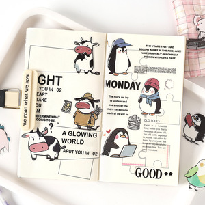 20 autocollants par paquet, série Animal Fantasia, autocollants pour planificateur, matériaux d'autocollants pour enfants - Product Image 4