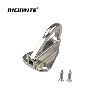 Gancho para Guardabarros de Acero Inoxidable RICHWITS, Capacidad de Carga de 25 kg, Herraje Marino con Resorte, Accesorio para Barcos - Product Image 2