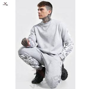Vêtements de sport décontractés deux pièces pantalons de sport pour hommes vêtements de marque d'hiver avec survêtement imprimé numérique - Product Image 1
