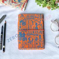 Carnet de notes à couverture rigide imprimé personnalisé journal intime fait à la main sans règle sérigraphie Journal d'art mignon cahier de journal de luxe pour cadeaux