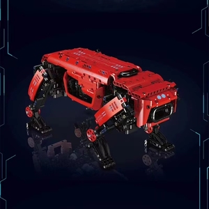 Mould King 15067S Nouveau <span class=keywords><strong>Robot</strong></span> Technique RC Motorisé <span class=keywords><strong>Boston</strong></span> <span class=keywords><strong>Dynamics</strong></span> AlphaDog Modèle DIY Jouets pour Enfants Ensemble de Blocs de Construction - Product Image 3