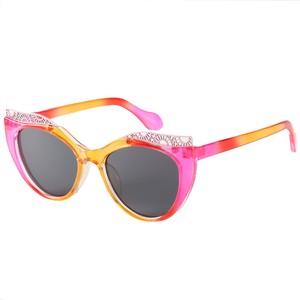 All'ingrosso alla moda Cat Eye Cartoon <span class=keywords><strong>occhiali</strong></span> da sole UV400 protezione per adulti <span class=keywords><strong>occhiali</strong></span> <span class=keywords><strong>con</strong></span> cornice PC colori Eye-Candy - Product Image 6
