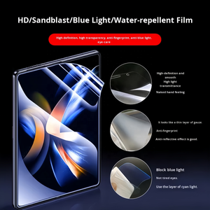 ฟิล์มไฮโดรเจลใสพิเศษแบบกำหนดเองจากโรงงาน สำหรับป้องกันหน้าจอพับได้ของ Samsung Z Tri-Fold ฟิล์มด้านในแบบสามพับ ซ่อมแซมตัวเองได้ - Product Image 4