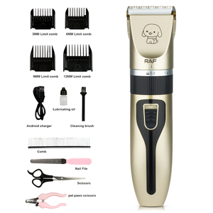 Juego de Tijeras Eléctricas Inalámbricas Profesionales para Mascotas, Recargables, para Uso Doméstico, Cortadora de Pelo para Perros y Gatos - Product Image 6