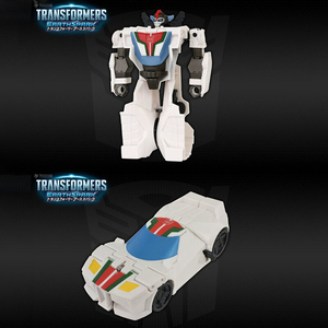<span class=keywords><strong>TAKARA</strong></span> <span class=keywords><strong>TOMY</strong></span> Transformers EarthSpark ESS-06 Wheeljack Spinch Change Spin Changer Action Figure 2-in-1 หุ่นยนต์ของเล่นของเล่นเด็ก - Product Image 4