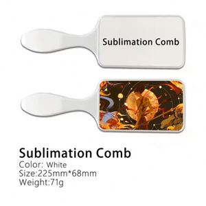 Promotional Gifts Sublimation Blank <b>Heat</b> Transfer Printing Brushes and <b>Combs</b> Plastic Hair <b>Comb</b> - Product Image 6