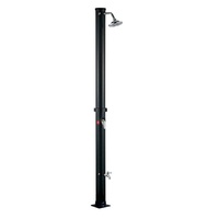 Ensemble de douche solaire d'extérieur avec robinet de sol vertical de style haut de gamme pour jardin et plage