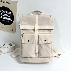 Custom Custom Logo Simple Waterproof Compartment Usb Charging Business Travel Laptop <b>Backpack</b> M - Product Image 4