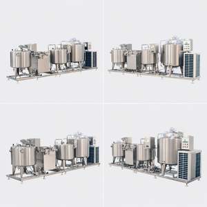 Usine de transformation du lait/du yaourt/du fromage Ace Factory, pasteurisateur, machine de production de lait, ligne de production de fromage - Product Image 2