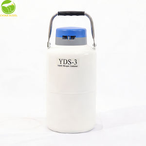 Tanque de Almacenamiento de Semen Animal, Recolector de Nitrógeno Líquido, Equipo Veterinario para Congelación de Esperma Canino y Bovino - Product Image 1