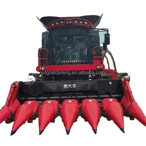 Affordable Multifunction Agricultural Grain Combine Harvester 6 rows Corn maize combine harvester price