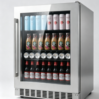 Enfriador de Bebidas Comercial para el Hogar C-Household, 145L, Vertical, Vitrina Exhibidora de Cerveza