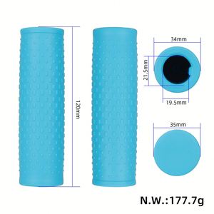 Colored Anti Slip Rubber Handle Grips for Xiaomi M365 1S Pro Pro2 Foldable Electric Scooter Replacement Grips - Product Image 2