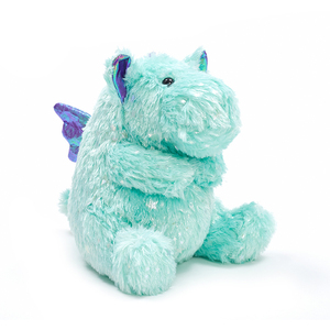 Jouet en peluche dragon volant avec logo personnalisé, paillettes brillantes et sequins - Product Image 5