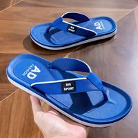 2026 En gros Tongs classiques pour hommes, pantoufles d'intérieur et de plage décontractées, antidérapantes, effet pieds nus, avec semelle extérieure en Phylon, maille et plastique