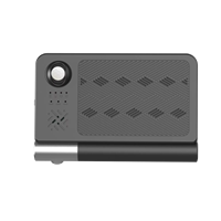 Nouveau DVR de voiture à énergie solaire, résolution vidéo 2K/1080P, vision nocturne avec fonctions PIR, batterie 5000 mAh pour une surveillance 24h/24 et 7j/7 du stationnement