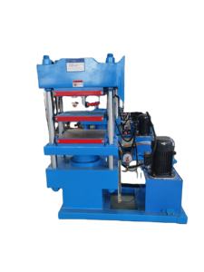 Vulcanizador plano de goma hidráulica Sello de aceite de esqueleto Prensa caliente Voltaje Reómetro hidráulico Equipo de vulcanización de plástico - Product Image 5