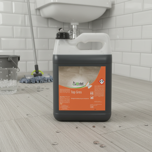 Top Gres FL 12 X 1 Lt Alkaline Liquid <b>Detergent</b> with Degreasing Action for Cleaning Porcelain Stoneware Floors Ceramics Walls - Product Image 3