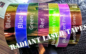 เลเซอร์โฮโลแกรมกระจกฟอยล์สำหรับหนังและ HTV PET วัสดุฟอยล์ปั๊มร้อนสำหรับถ่ายเทความร้อน - Product Image 2